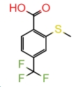 2-Methylthio-4-trifluoromethylbenzoic acid