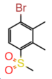 Benzene, 1-bromo-2,3-dimethyl-4-(methylsulfonyl)-