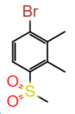 2,3-二甲基-4-甲砜基溴苯