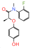 Propanamide, N-(2-fluorophenyl)-2-(4-hydroxyphenoxy)-N-methyl-N-(2-Fluorophenyl)-2-(4-hydroxyphenoxy)-N-methylpropanamide
