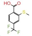 2-甲硫基-4-三氟甲基苯甲酸