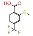 2-Methylthio-4-trifluoromethylbenzoic acid